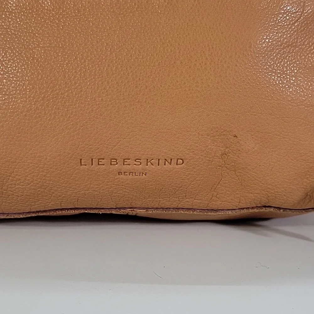 Liebeskind Berlin Camel/Tan Leather Shoulder Bag